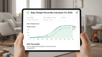 Baby Weight Percentile Calculator