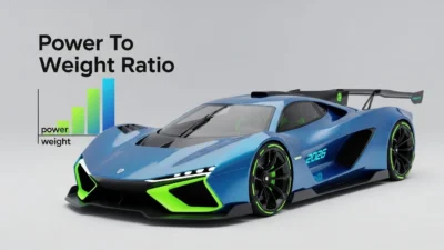 power to weight ratio