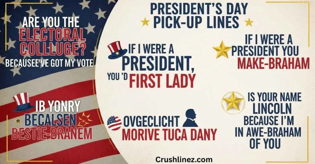 President’s Day Pick Up Lines for Social Media